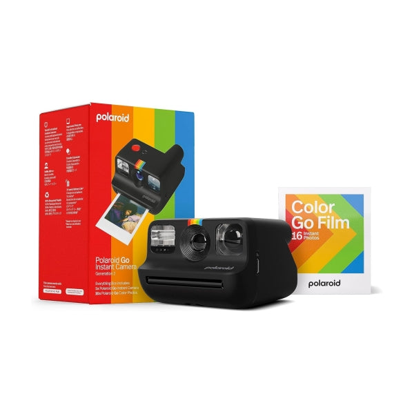 Polaroid Go Generation 2 - Mini Instant Camera + Film Bundle (16 Photos Included)
