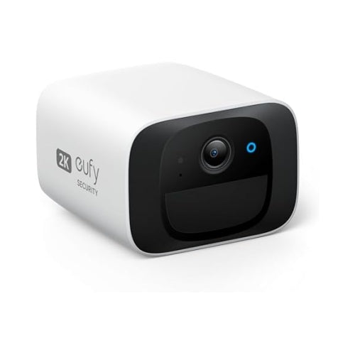 eufy Security SoloCam C210, Wireless Outdoor Camera, 2K Resolution, No Monthly Fee, Wireless, 2.4 GHz Wi-Fi, HomeBase 3 Compatible