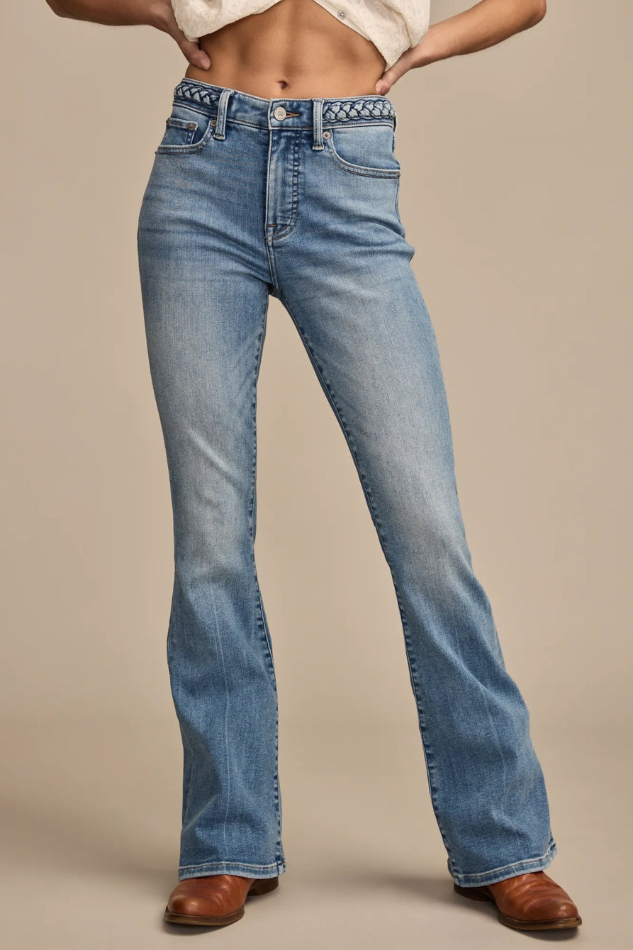 lucky legend high rise stevie flare