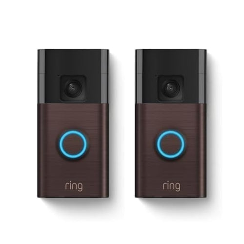Ring Battery Doorbell, Head-to-Toe Video, Live View with Two-Way Talk, and Motion Detection & Alerts (2024 release), Venetian Bronze