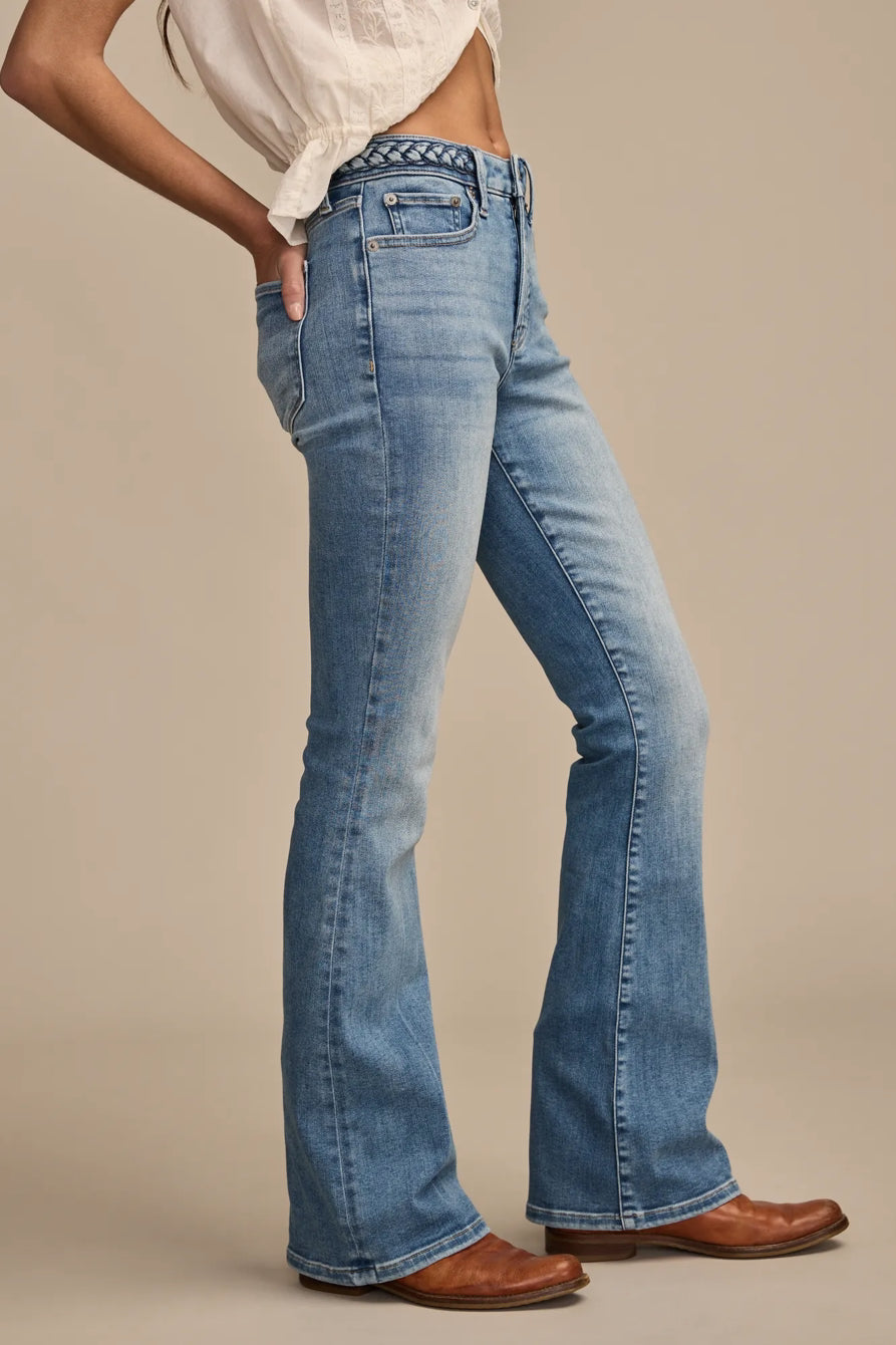 lucky legend high rise stevie flare