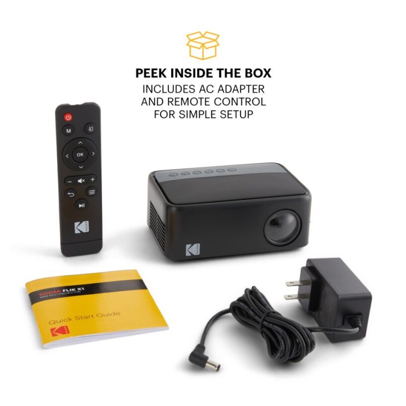 KODAK FLIK X1 Mini Pico Projector
