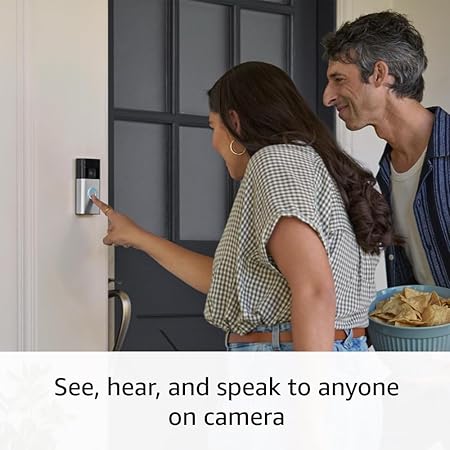 Ring Battery Doorbell, Head-to-Toe Video, Live View with Two-Way Talk, and Motion Detection & Alerts (2024 release), Venetian Bronze