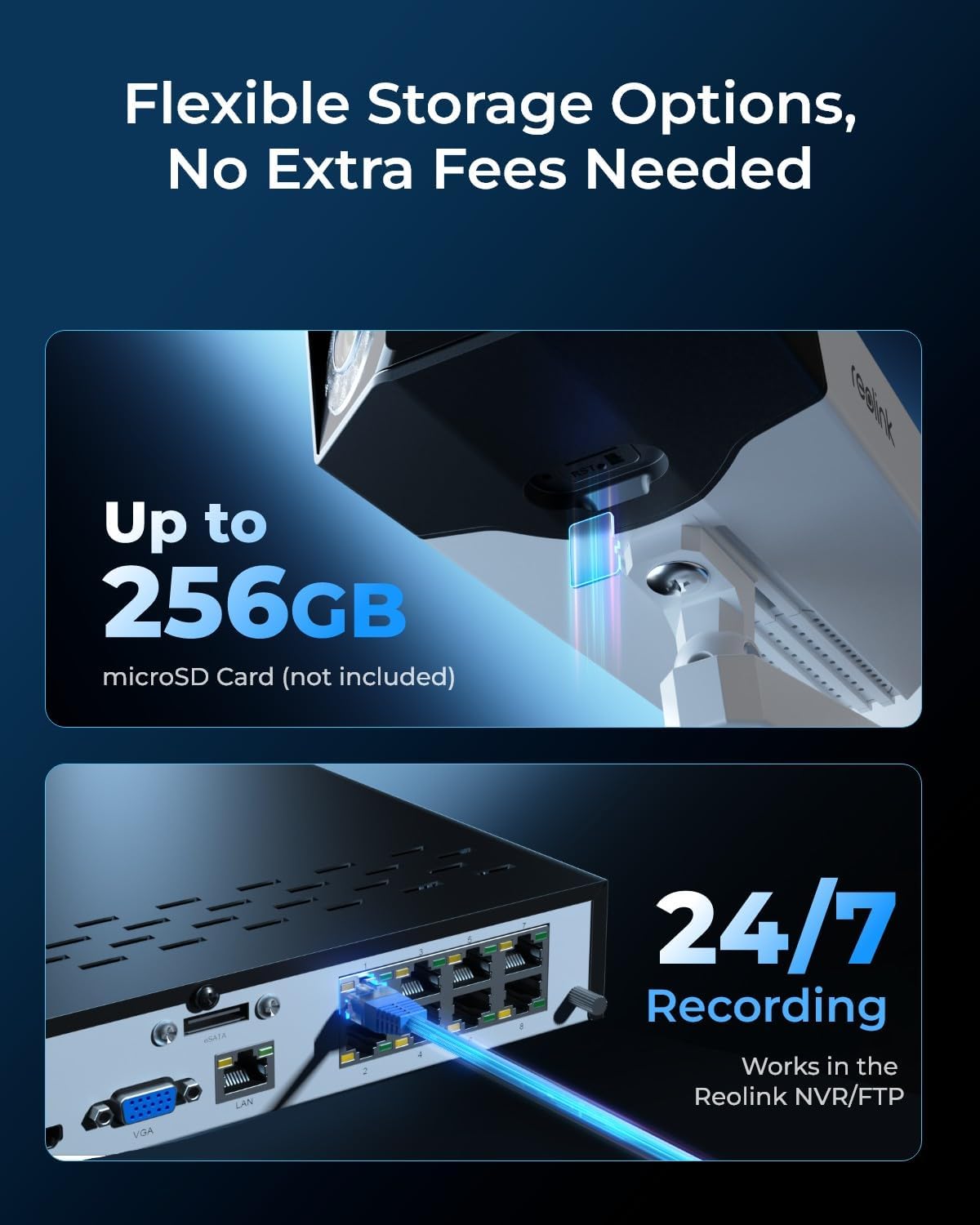 REOLINK Duo 3 PoE 16MP UHD Dual-Lens PoE Security Camera with 180° Panoramic View, Motion Track, F1.6 Color Night Vision, Person/Vehicle/Animal Detection, 2 Way Talk, Supports 24/7 Recording