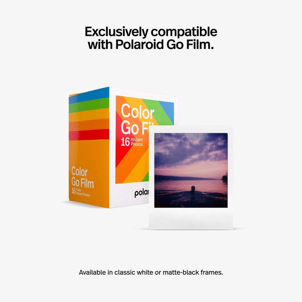 Polaroid Go Generation 2 - Mini Instant Camera + Film Bundle (16 Photos Included)