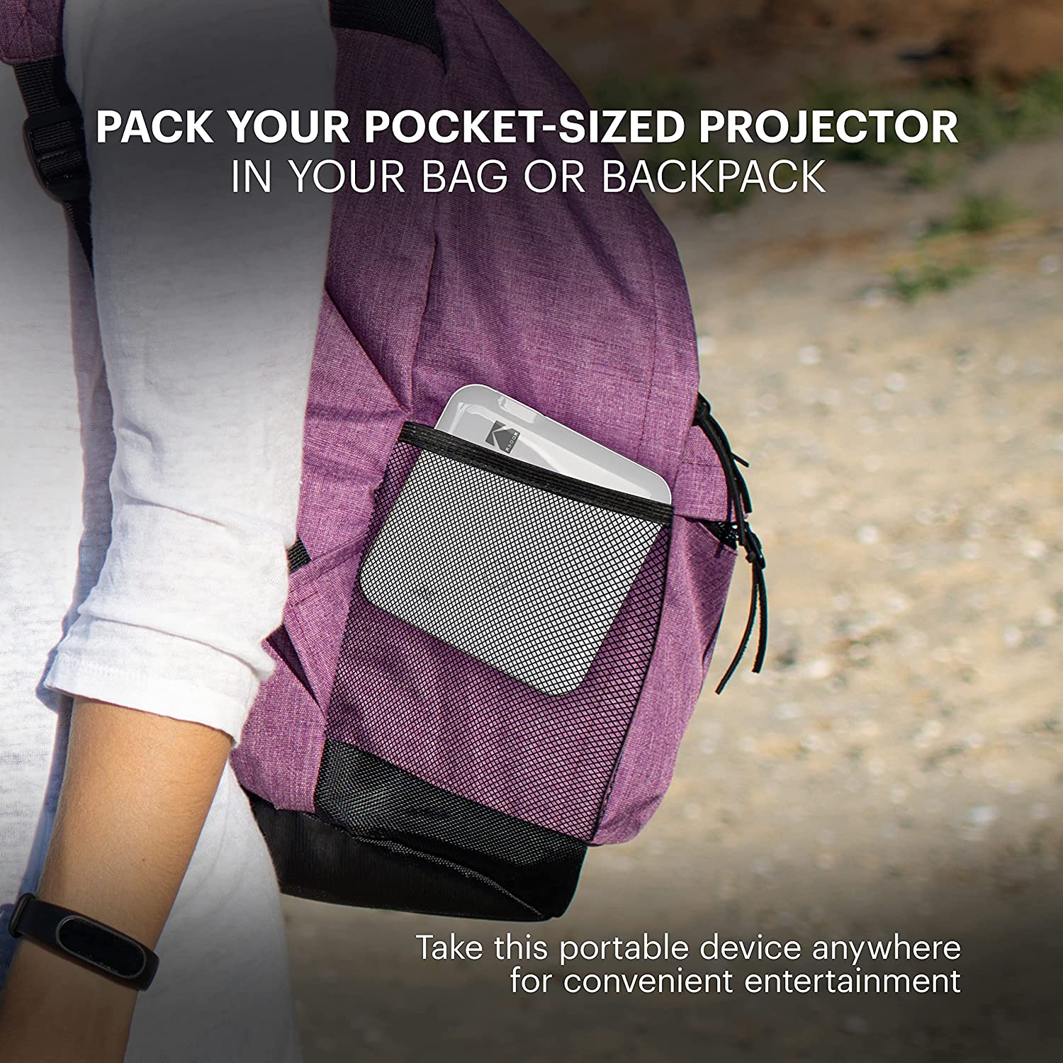 KODAK LUMA 400 Portable HD Smart Projector