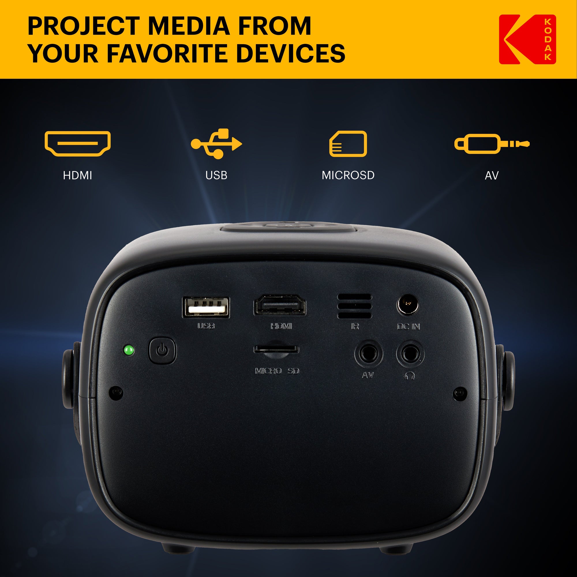KODAK FLIK X2 Mini Pico Projector