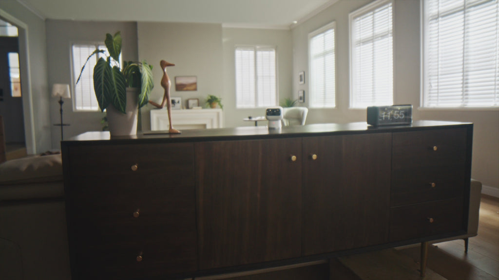 eufy Security Indoor Cam S350, Dual Cameras, 4K UHD Security Camera with 8× Zoom, 360° Camera, Baby Monitor, Pet Camera, Human/Pet Detection, AI Tracking, 2.4G/5G Wi-Fi, Plug in