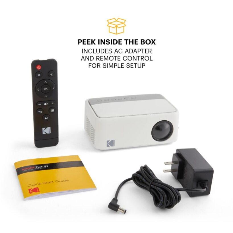 KODAK FLIK X1 Mini Pico Projector